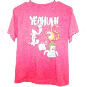 Cartoon Network Regular Show T-shirt red Size Medium
